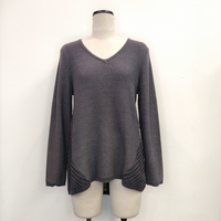 Pull-over 100% coton personnalisé pour femmes ensemble de tricots à la mode pour femmes Wanita Ropa De Mujer Roupas Femininas Da Moda
