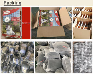 Filet de protection pour balcon pour animaux de compagnie, filet anti-morsure de haute qualité en HDPE + fil d'acier, OEM - Product Image 4