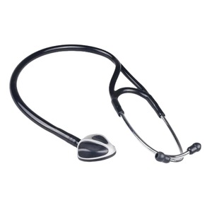 Estetoscopio con Forma de Cabeza de Serpiente, de Una Sola Cabeza, para Adultos, Cardiología, Acero Inoxidable Negro, Operación Manual, HP 8133 - Product Image 3