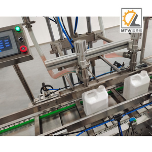 MTW tự động công suất lớn chai độ nhớt thấp hóa chất phân bón Lỏng Công nghiệp dầu cân Máy chiết rót - Product Image 2