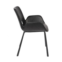 Fauteuil Simple PU cuir et tissu salle à manger salon meubles Restaurant couverture EUR Style moderne table à manger et ensembles de chaises