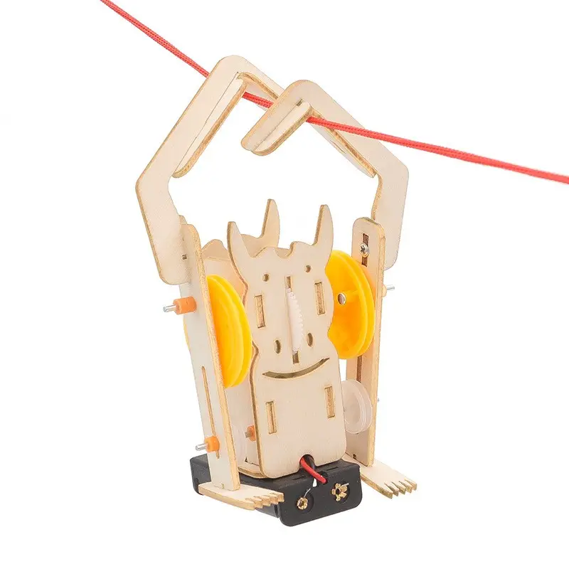 2023 New Type Of Easy-to-install Enlightenment Puzzle Rope Climbing Toy Robot Children Toy Robot