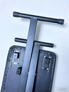 <span class=keywords><strong>Banc</strong></span> <span class=keywords><strong>de</strong></span> <span class=keywords><strong>clavier</strong></span> musical en fer <span class=keywords><strong>de</strong></span> haute qualité, prix bas, style X, réglable, portable, pliable, tabouret <span class=keywords><strong>de</strong></span> piano - Product Image 2