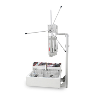 Machine à <span class=keywords><strong>churros</strong></span> <span class=keywords><strong>professionnelle</strong></span> en acier inoxydable 201, certifiée CE, pour usage commercial, machines à pâtisserie, machine à <span class=keywords><strong>churros</strong></span> maison - Product Image 5