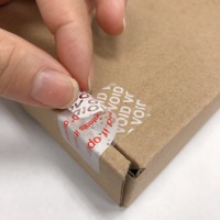 Security Void Stickers-Heat Sensitive Die Cut Glossy Anti-Counterfeit for Consumer Electronics