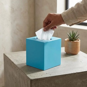 Oferta Especial: Dispensador de Papel Higiénico Decorativo de Resina con Acabado Impermeable, Moderno, para Baño y Cafetería, Disponible al Mejor Precio - Product Image 2