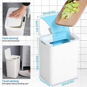 14L Induction Automatic Touchless Smart Infrared Motion <strong>Sensor</strong> Rubbish Waste <strong>Bin</strong> Kitchen Trash Can Garbage <strong>Bins</strong> for Home - Product Image 2