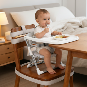 Chaise Haute Bébé Confortable et Portable en Promotion – Sièges Rehausseurs et Chaises Pliantes Compactes pour <span class=keywords><strong>Voyage</strong></span> - Product Image 2