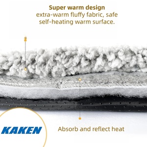 Lit pour chat et <span class=keywords><strong>chien</strong></span> auto-chauffant moderne, housse amovible, base antidérapante, lavable, thermique, auto-chauffant, couleur et taille personnalisées, hiver - Product Image 2