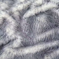 Weiches und dickes, pelzähnliches Material mit langen Haaren, geeignet für Wintermäntel, Taschen, Schuhe und Spielzeug.