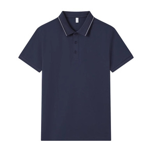 Camisa Polo de Manga Corta Blanca de Poliéster, Color Sólido, Ropa de Trabajo, Uniforme Corporativo, Ropa de Verano - Product Image 2