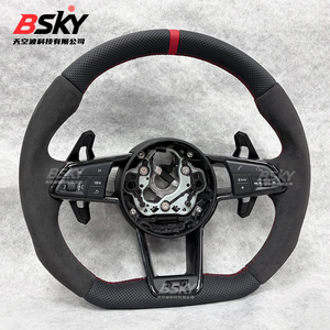 Volant sport en cuir et daim très populaire pour <span class=keywords><strong>Audi</strong></span> B9 A3 A4 A5 RS3 S4 RS5 S3 S5 A6 A7 A8 Q5 Q7 Q8 TT R8 S6 RS6 RS7 S7 B8 - Product Image 6