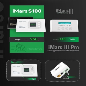 Cargador inteligente Gens Ace iMars S100 100W 10A 2S-6S con fuente de alimentación integrada para batería LiPo de dron FPV - Product Image 5