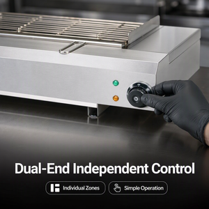 Commercial Electric Smokeless BBQ Grill 6kW 7.6kW 9kW for Steak Skewers Chicken Sausage Restaurants Catering and Dealers - Product Image 5
