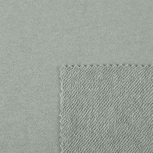 בד טרי 75% כותנה 25% פוליאסטר, בד פליס סרוג עם קפוצ'ון, 330 גרם למ\\\"ר, 195 ס\\\"מ, בד סווטשירט לבגדים - Product Image 2