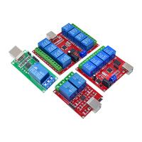 Commutateur de commande USB sans lecteur Module relais 1/2/4/8 voies avec PC Commutateur de commande d'ordinateur intelligent Catégorie de produit CI