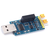 Convertisseur USB vers TTL isolé FT232RL, isolateur de signal magnétique ADUM3201, module UART 3.3V 5V, kit d'outils de débogage électronique DIY