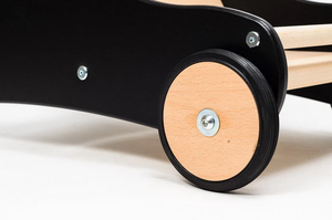 EN-71 marcheur en bois avec frein personnalisé vente chaude activité multifonctionnelle jouets éducatifs tout-petits bébé apprentissage unisexe - Product Image 4