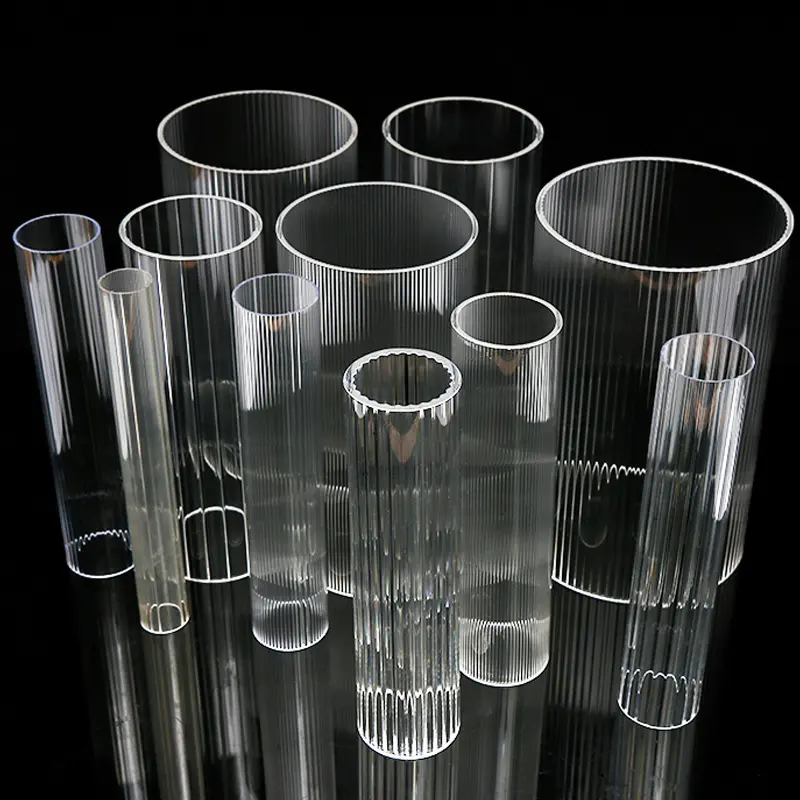 High Quality Large Diameter Transparent Clear Polycarbonate PC Tube Plastic Pipe