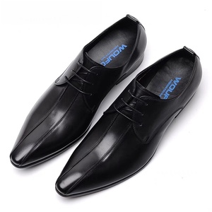 รองเท้าหนังแท้คุณภาพสูง ระบายอากาศได้ดี สำหรับผู้ชาย หัวแหลม สวมใส่ได้ทั้งลำลอง ธุรกิจ และงานทางการ สำหรับฤดูใบไม้ร่วง - Product Image 6