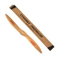 Hélices en bois de hêtre de qualité supérieure ZYHOBBY, série complète 16/17/18/19/20/21/22/23/24 pouces, haute efficacité, hélice en bois 3D pour avion RC à essence