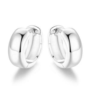Luxury Trendy Thick Chunky Geometric Gold <b>Stud</b> Women Bold Statement Fashion Jewelry 925 <b>Silver</b> Lightweight Party Wear Elegant - Product Image 2