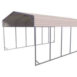 SGC1119-H240-H assemblage facile abri de voiture en acier bon marché à forte charge de neige conception de <span class=keywords><strong>garage</strong></span> de voiture - Product Image 1