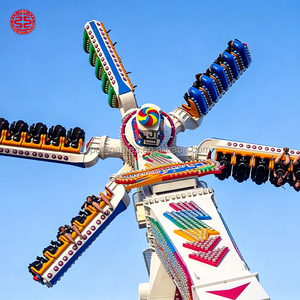 Équipement de foire Magic Park Rides Crazy Speed Windmill Top Scan Rides - Product Image 6