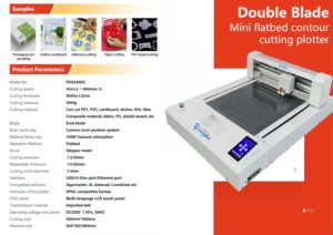 Nhà máy Máy cắt <span class=keywords><strong>mini</strong></span> <span class=keywords><strong>A3</strong></span> + phẳng Cutter <span class=keywords><strong>plotter</strong></span> với Dual head nhăn cắt Cắt nhãn Máy cắt - Product Image 4