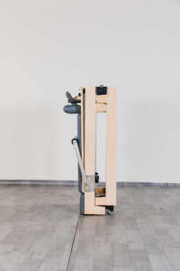 Nueva llegada plegable Pilates Reformer madera Yoga plegable Pilates Core cama ahorro de espacio Fitness gimnasio máquina para entrenamiento de cuerpo completo - Product Image 6