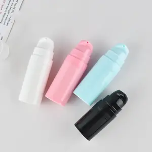 Mini Size 5ml 10ml 15ml vacuum pump bottle Pink/Blue/White/Black airless bottle