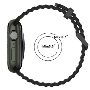<span class=keywords><strong>Bracelet</strong></span> en Silicone Océan pour <span class=keywords><strong>Apple</strong></span> <span class=keywords><strong>Watch</strong></span> 42 46 <span class=keywords><strong>Ultra</strong></span> 49mm <span class=keywords><strong>Bracelet</strong></span> Sport Respirant pour IWatch 10 9 8 5 2 4 1 SE 40mm <span class=keywords><strong>Bracelet</strong></span> - Product Image 3