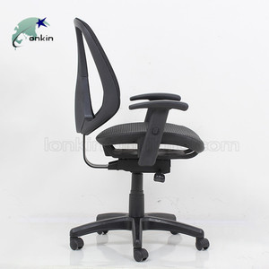 Promotion moderne tout noir à usage général bon marché maille chaise <span class=keywords><strong>de</strong></span> <span class=keywords><strong>bureau</strong></span> - Product Image 4