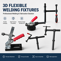 Kit de fixation pour travaux industriels, plateforme de soudage 3D, gabarits de positionnement de haute précision, pinces pour travaux de soudage
