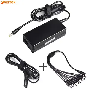 Cctv Security Camera Power Adapter 12v 5a 6a 7a 8a 9a 100v-240v Ac To Dc 2.5x5.5mm W/8-way Power Splitter Cable Power Supply