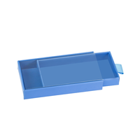 Boîte en papier portable haut de gamme personnalisée avec logo gratuit pour cils à bande complète Boîte d'emballage étanche pour cils d'impression à chaud