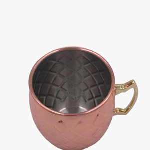 Moscow mule 500ml copper drinking mugs solid stainless steel moscow mule <span class=keywords><strong>beer</strong></span> cup mug set - Product Image 5