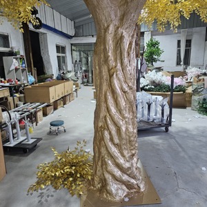 Árbol Artificial <span class=keywords><strong>de</strong></span> Banyan Dorado <span class=keywords><strong>de</strong></span> Fibra <span class=keywords><strong>de</strong></span> Vidrio Personalizado <span class=keywords><strong>de</strong></span> 5m, Árbol <span class=keywords><strong>de</strong></span> la Abundancia para Decoración <span class=keywords><strong>de</strong></span> Hoteles y Centros Comerciales - Product Image 2