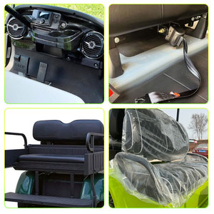 Voiturettes de golf électriques intelligentes à 4 roues et 4 sièges pour adultes Voitures électriques de loisirs pour pick-up Voiturette de golf à moteur électrique - Product Image 5
