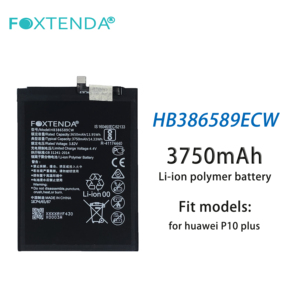 <span class=keywords><strong>Batterie</strong></span> HB386589ECW 3750mAh pour Huawei P10 Plus MATE 20 LITE NOVA 3 <span class=keywords><strong>HONOR</strong></span> V10 <span class=keywords><strong>PLAY</strong></span> 8X <span class=keywords><strong>Batterie</strong></span> Rechargeable au Lithium-Ion - Product Image 3