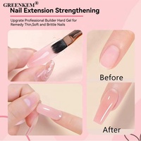 Gel de construction pour ongles nude solide avec construction indolore et extensions de sculpture rapides Gel de construction durable pour ongles