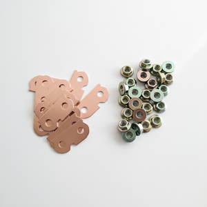 Connecteurs de batterie en cuivre nickelé, écrous adaptés pour <span class=keywords><strong>Toyota</strong></span> Corolla/Levin Hybrid <span class=keywords><strong>Lexus</strong></span> Prius - Product Image 1