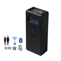 Escáner de Códigos de Barras Portátil BX20 1D 2D QR BT, Mini Lector de Códigos de Barras 2D, Escáner de Códigos QR para IOS y Android, Inventario de Almacén