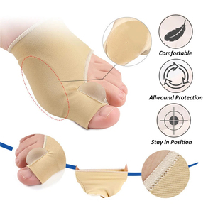 Séparateur d'orteils en gel de silicone, correcteur de <span class=keywords><strong>hallux</strong></span> <span class=keywords><strong>valgus</strong></span>, manchon antidérapant respirant, soulagement de la douleur, protection des pieds - Product Image 2