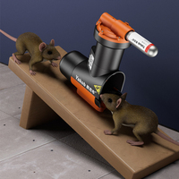 Piège à rats automatique intelligent et humain, contrôle du CO2, grande machine à tuer les rongeurs, réinitialisation automatique, capture multiple, frappe
