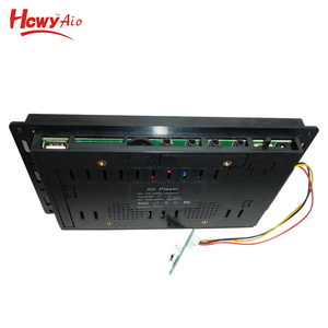 Nhúng siêu thị 7 inch hiển thị kỹ thuật số biển Máy nghe nhạc quảng cáo từ <span class=keywords><strong>CF</strong></span>/SD Thẻ LCD Máy nghe nhạc quảng cáo với Puss nút - Product Image 4