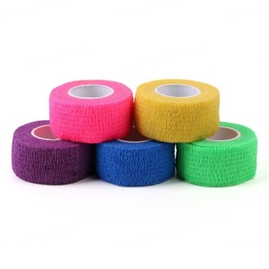 Bande adhésive cohésive élastique non tissée de 2,5 cm, flexible, pour dissolvant de vernis à ongles, mini ruban coloré, fournitures pour nail art - Product Image 4