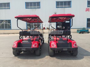 รถกอล์ฟไฟฟ้าแบบใหม่ 4 ที่นั่ง 4 ล้อ แบตเตอรี่ลิเธียม - Product Image 4