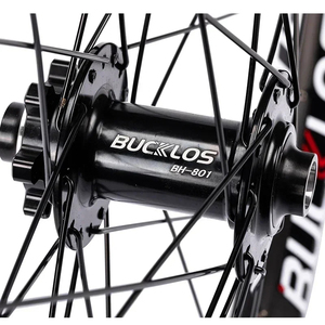OEM/ODM BUCKLOS MTB轮对山地自行车27.5/29英寸直通轴盘式制动器15 * 100毫米12 * 142毫米自行车轮对自行车零件 - Product Image 4