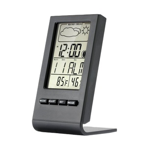 Station météo et calendrier horloge thermomètre numérique météo baromètre thermomètre hygromètre - Product Image 1